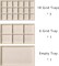 Acrylic Jewelry Organizer Earring Organizer Box with 5 Drawers Earring Holder Organizer with Velvet Trays Clear Jewelry Box for Women Earring Display for Rings Studs(Beige)